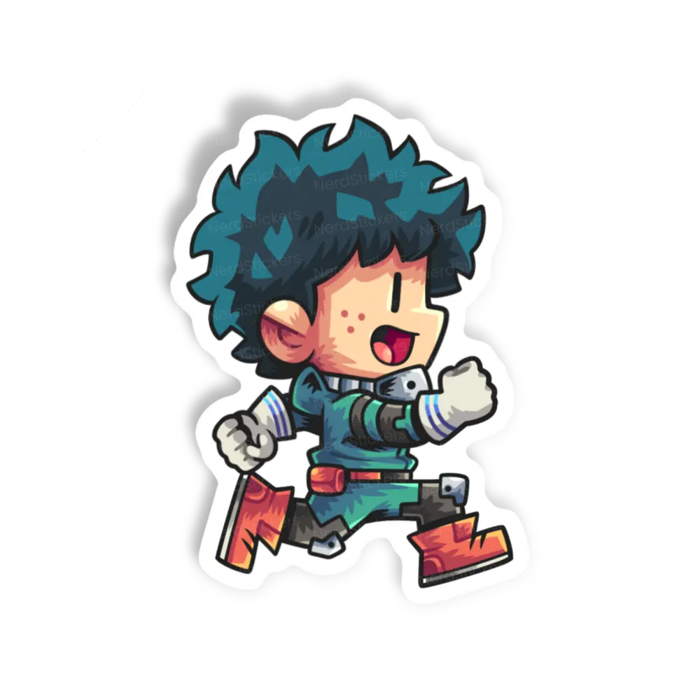 Adesivo Dekuzinho, Anime e Mangá