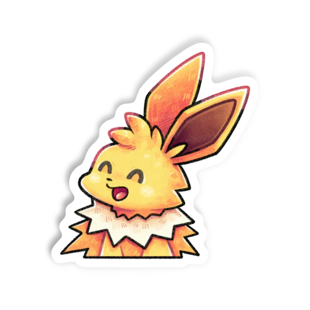 Adesivo Mini Jolteon, Animais