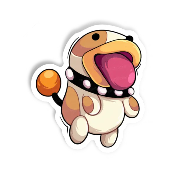 Adesivo Poochy, Animais