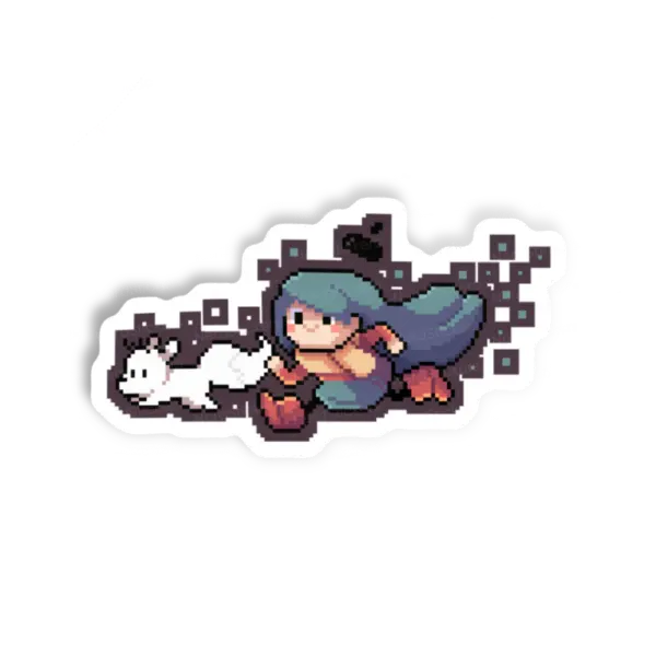 Adesivo Pixel Hilda, Filmes e Séries