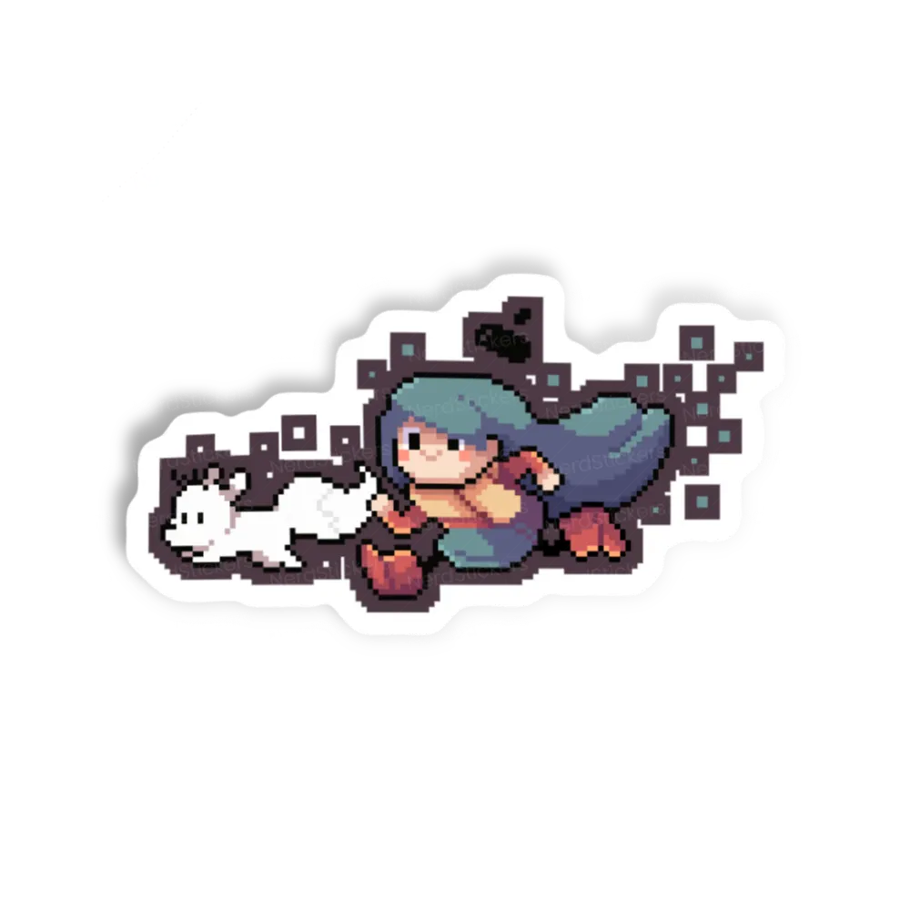 Adesivo Pixel Hilda, Filmes e Séries
