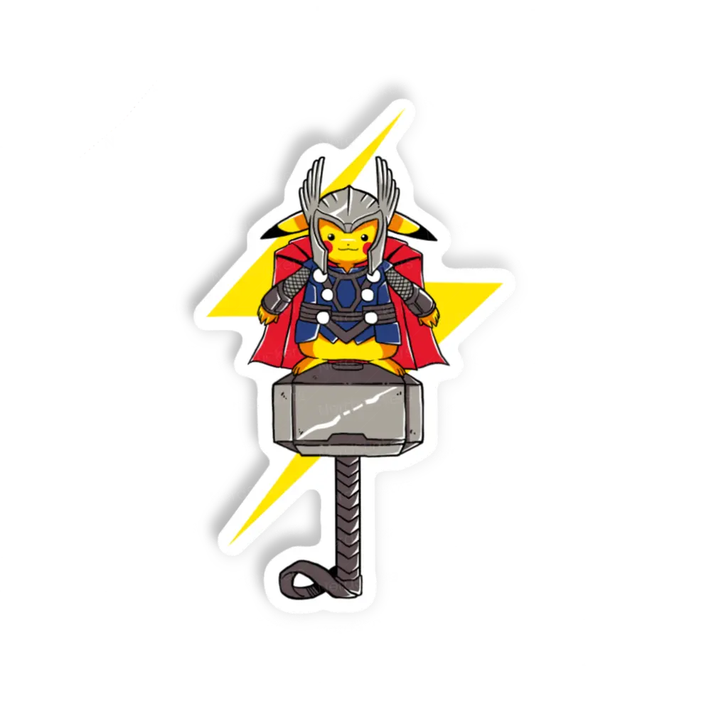 Adesivo God of Thunder, Anime e Mangá