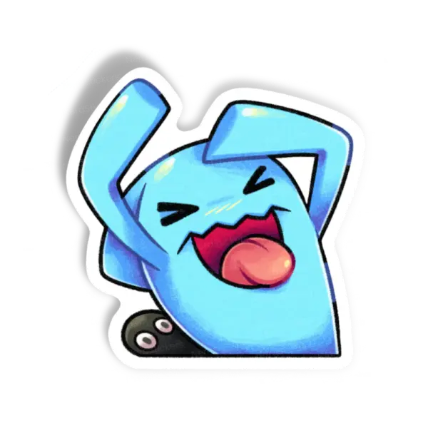 Adesivo Wobbuffet, Anime e Mangá