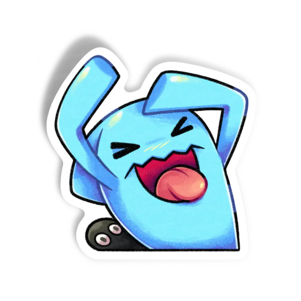 Adesivo Wobbuffet, Anime e Mangá