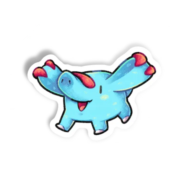 Adesivo Phanpy, Animais