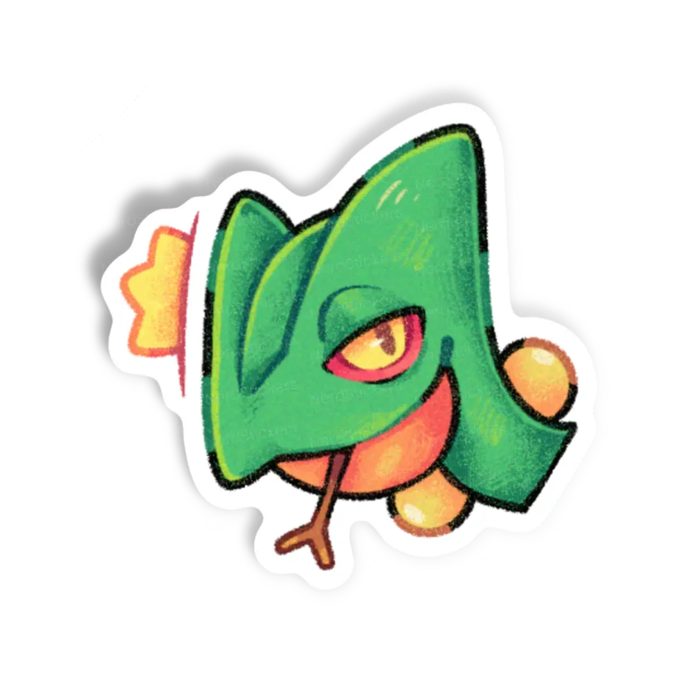 Adesivo Sceptile, Animais