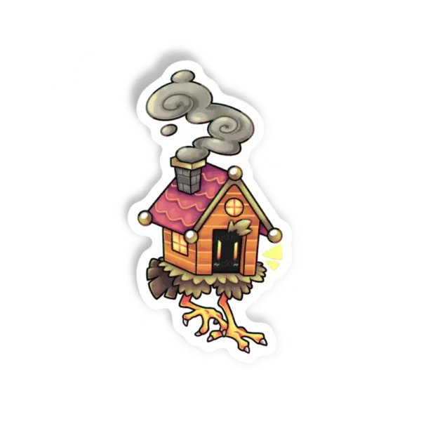 Adesivo Baba Yaga, Animais
