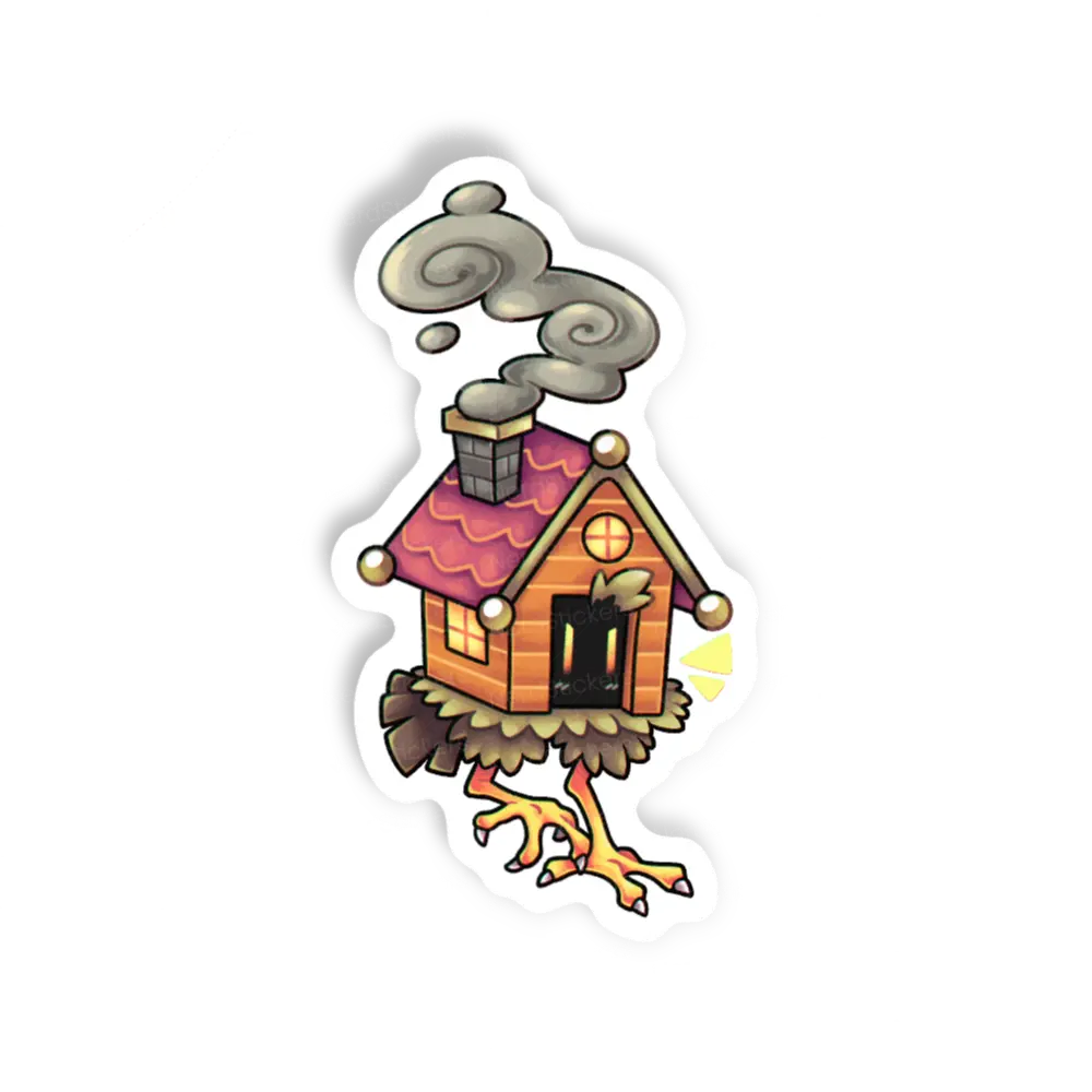 Adesivo Baba Yaga, Animais