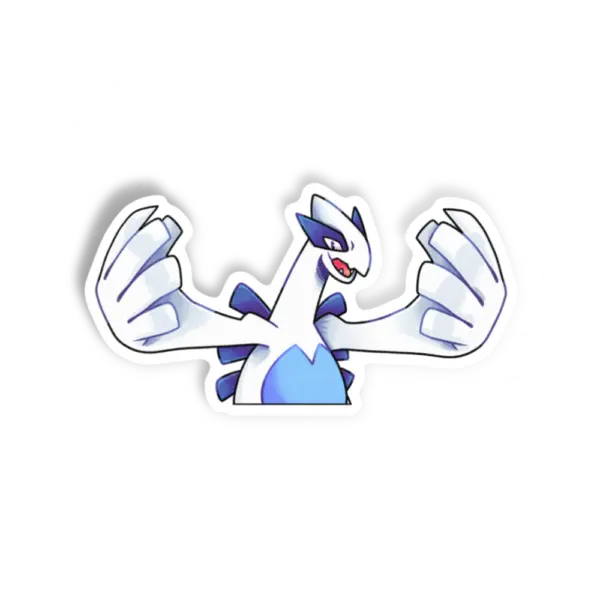 Adesivo Lugia, Animais