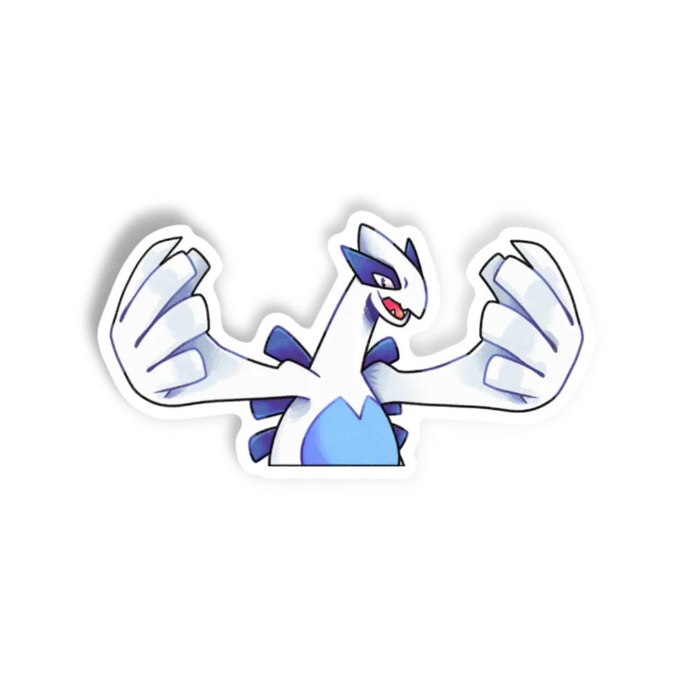 Adesivo Lugia, Animais