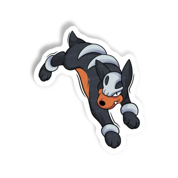 Adesivo Houndour, Animais