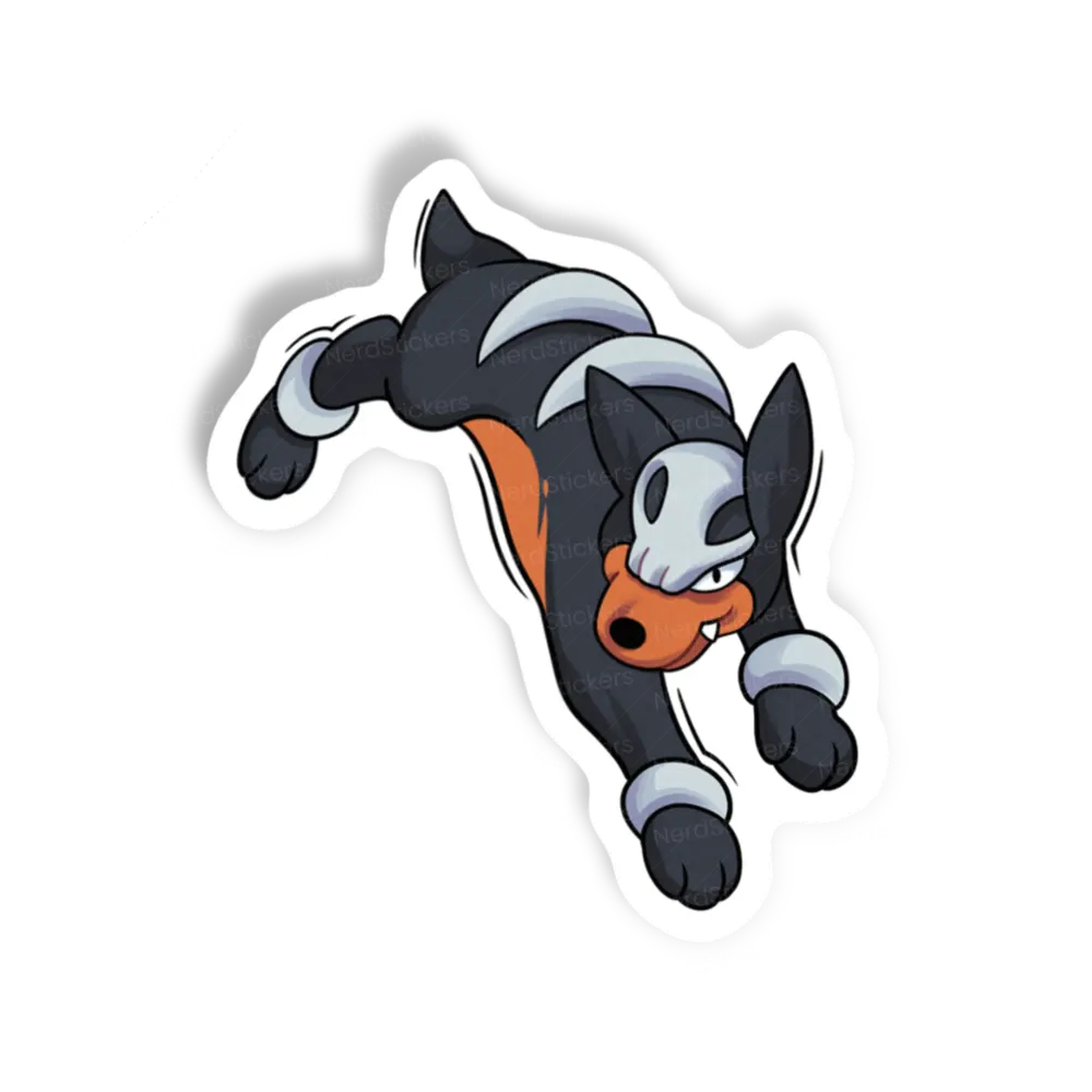 Adesivo Houndour, Animais