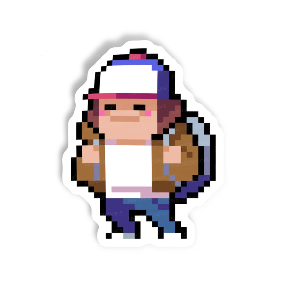 Adesivo Pixel Dustin, Filmes e Séries