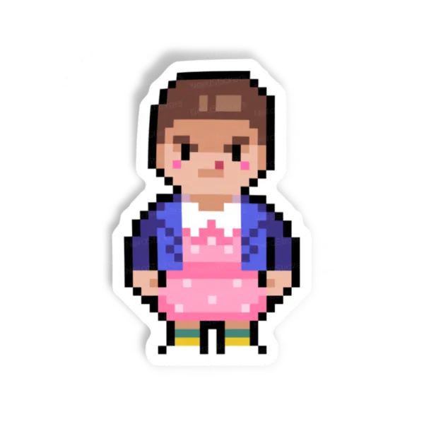 Adesivo Pixel Eleven, Filmes e Séries