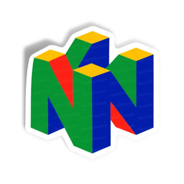 Adesivo Big N64, Games