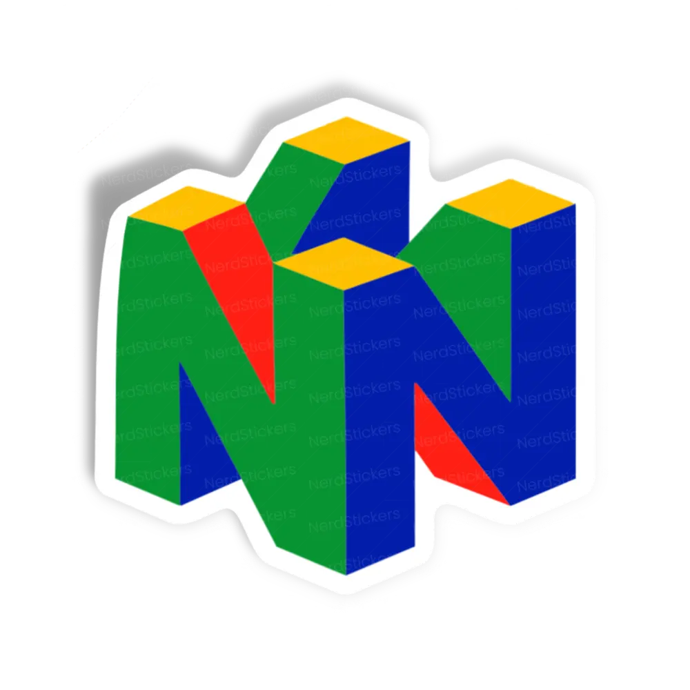 Adesivo Big N64, Games