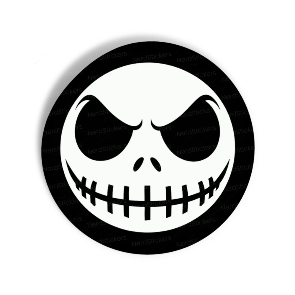 Adesivo Jack Skellington, Design