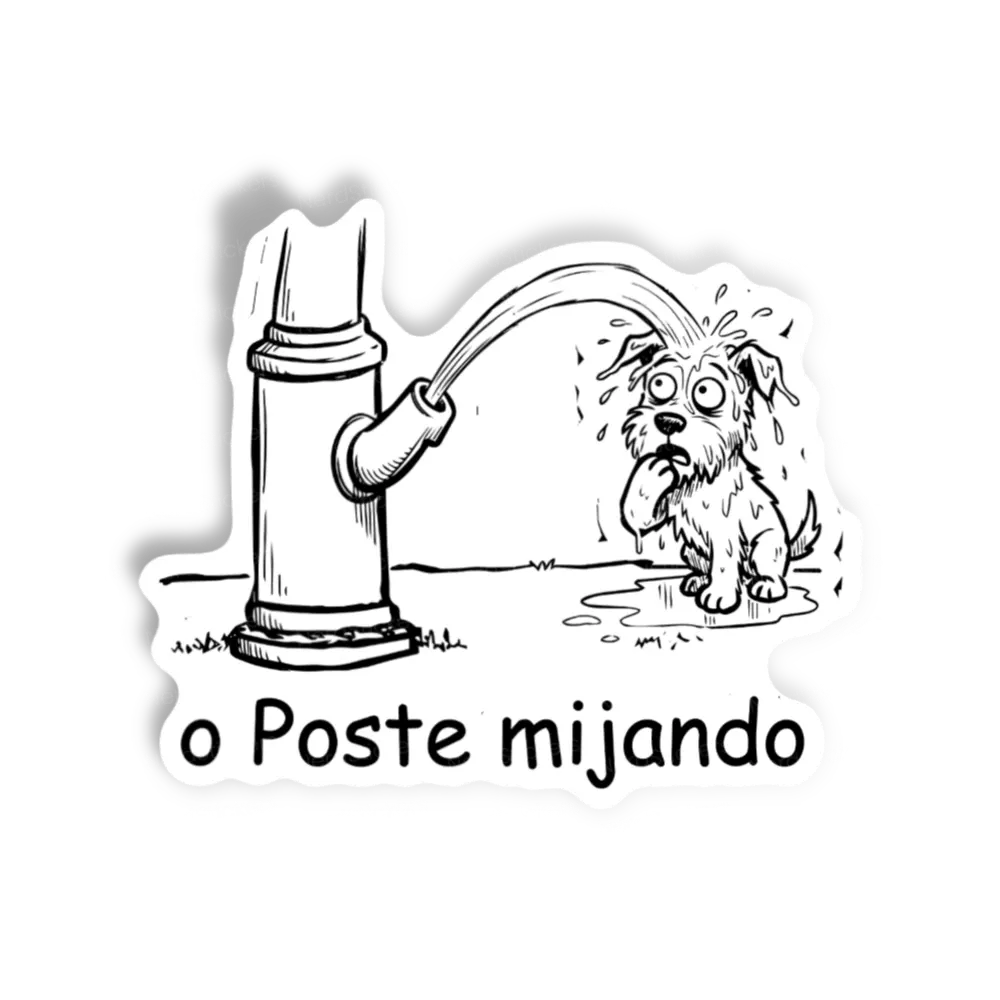Adesivo O POSTE, Animais