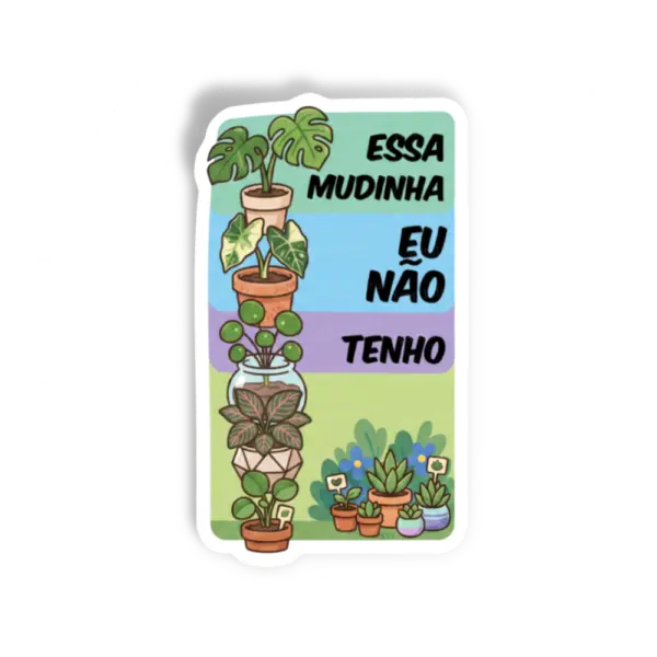 Adesivo Plantinhas, Memes e Humor