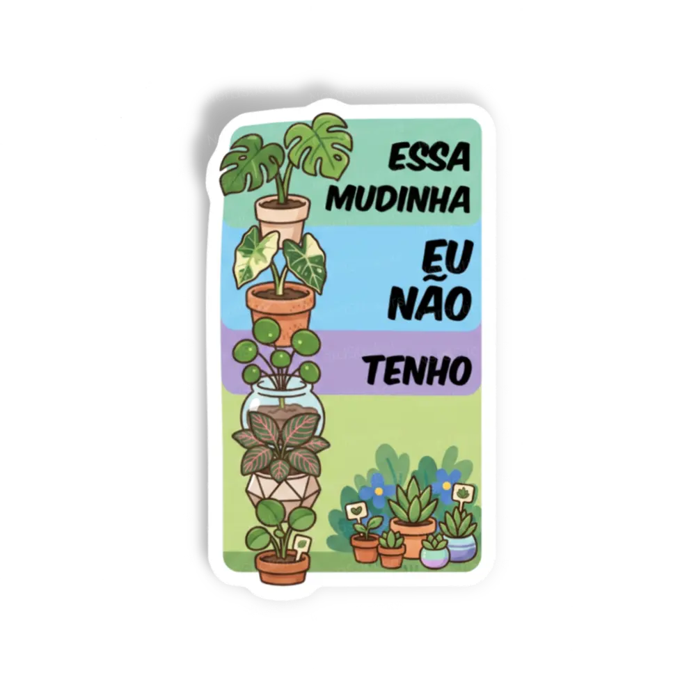 Adesivo Plantinhas, Memes e Humor