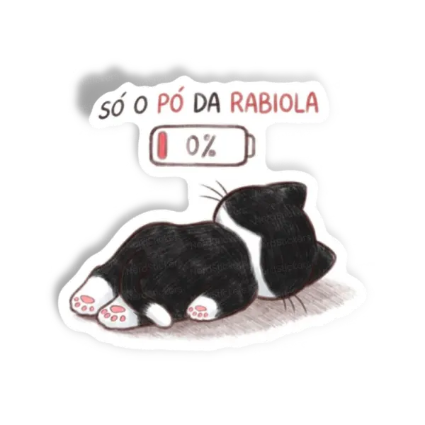 Adesivo Só o pó, Animais