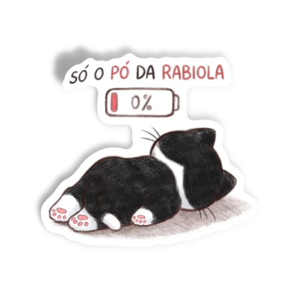 Adesivo Só o pó, Animais