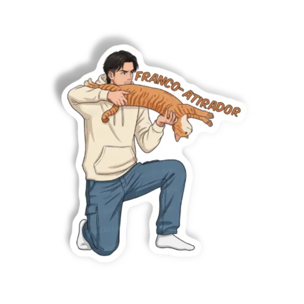 Adesivo Franco-atirador, Anime e Mangá