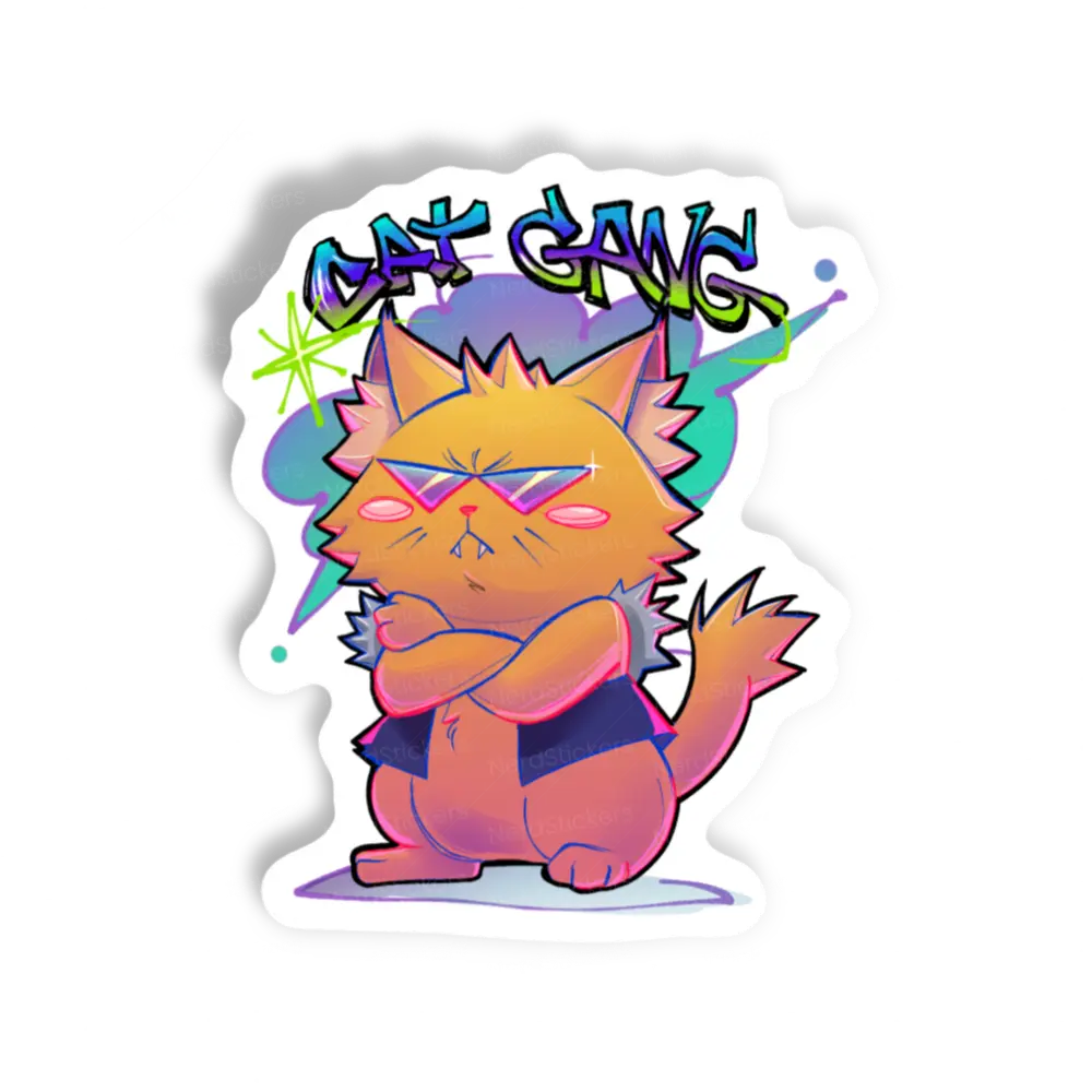 Adesivo Bad Cat, Animais