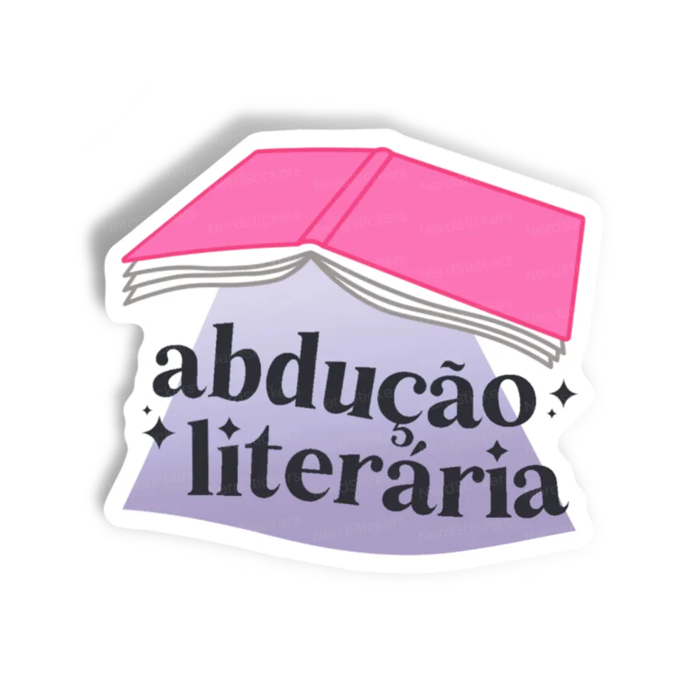 Abdução Literária sticker, Memes and Humor
