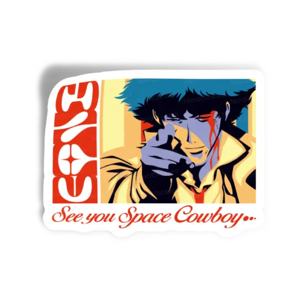 Adesivo Bang Cowboy, Anime e Mangá