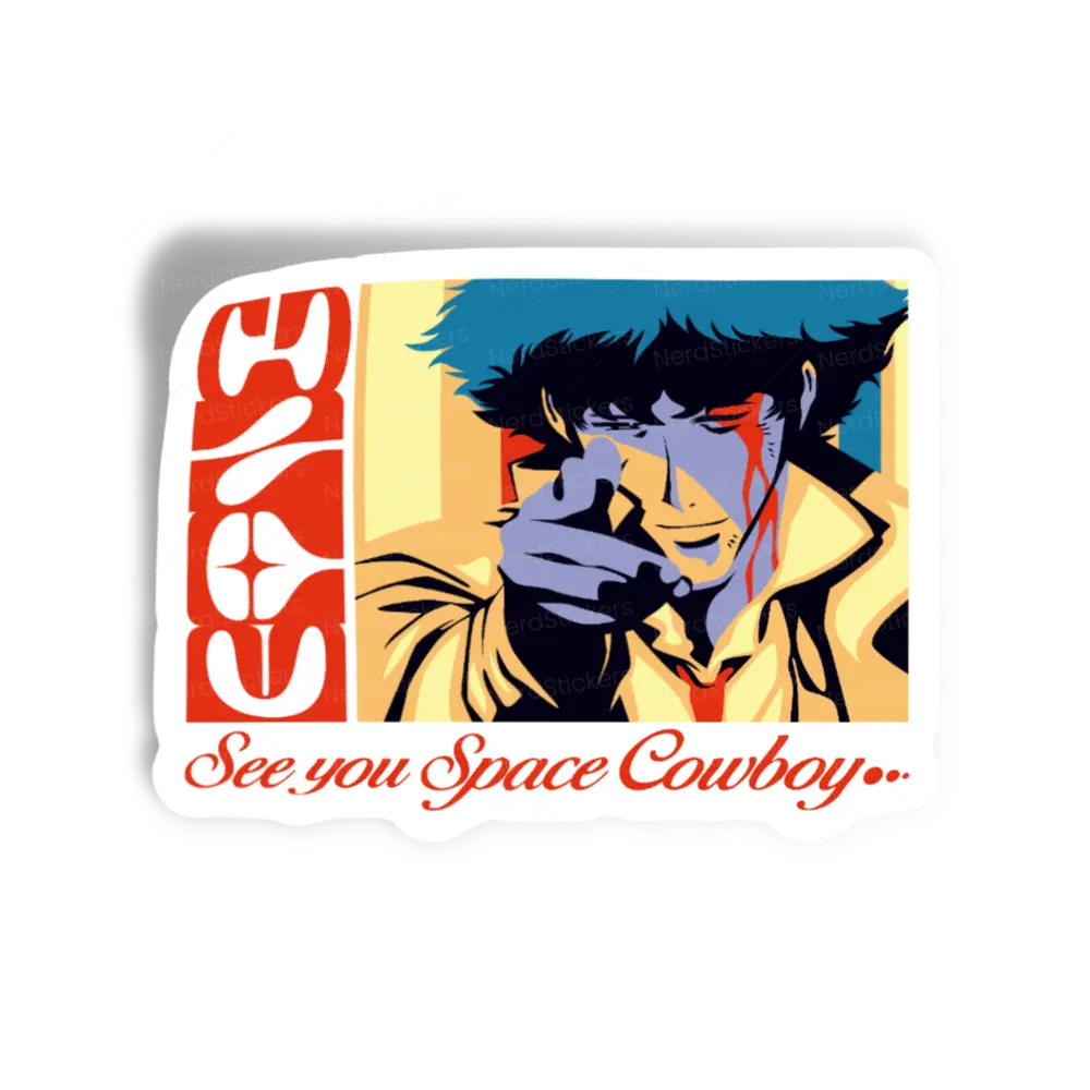 Adesivo Bang Cowboy, Anime e Mangá