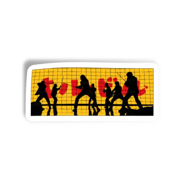 Adesivo Crazy Duel 88, Filmes e Séries