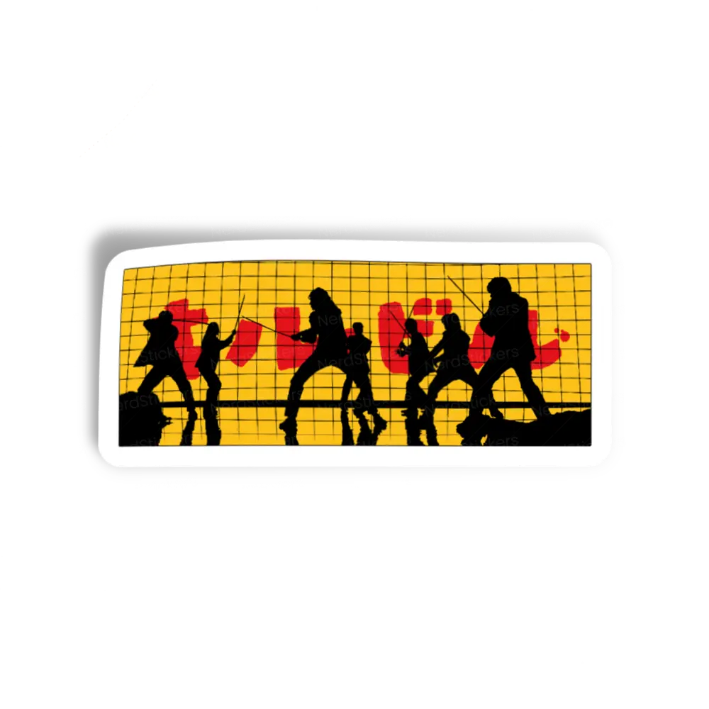 Adesivo Crazy Duel 88, Filmes e Séries