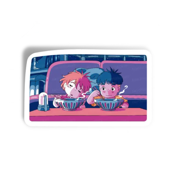 Adesivo Night Snack, Anime e Mangá