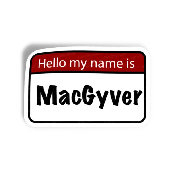 Adesivo Macgyver, Memes e Humor