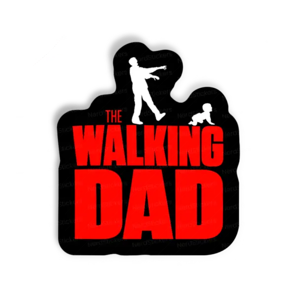 Adesivo The Walking Daddy, Memes e Humor