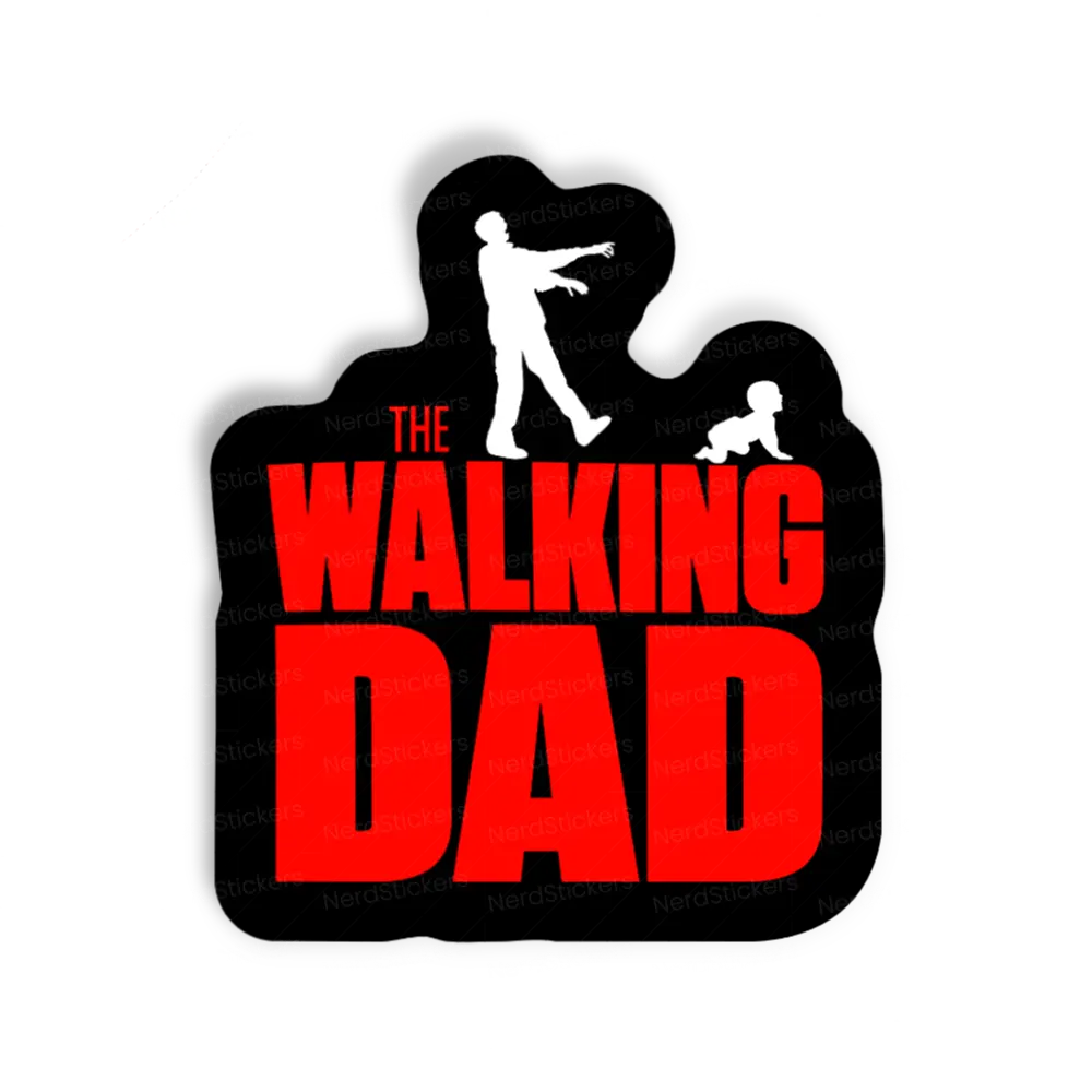 Adesivo The Walking Daddy, Memes e Humor
