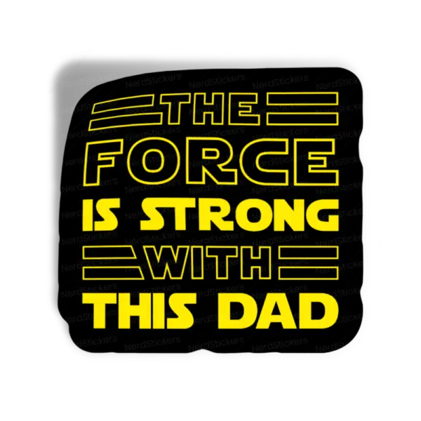 Adesivo Force dad, Memes e Humor
