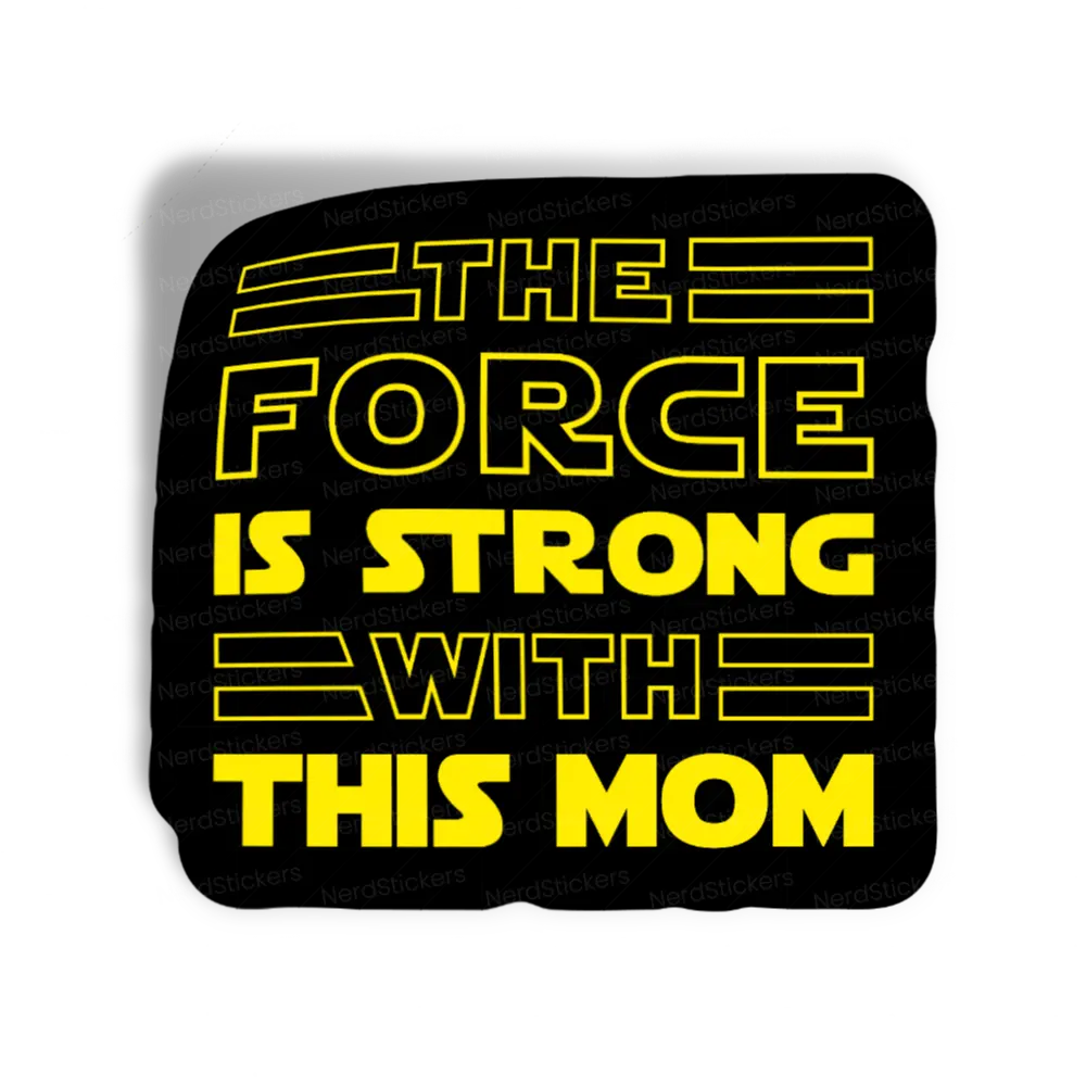 Adesivo Force mom, Memes e Humor