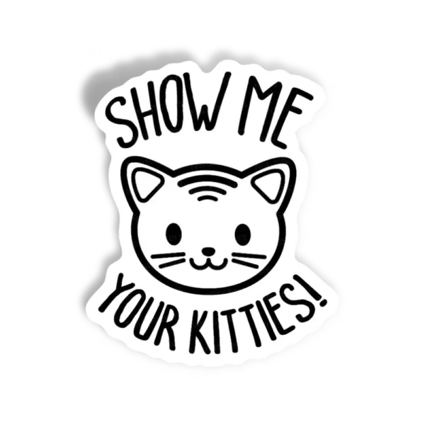 Adesivo Show kitties, Animais