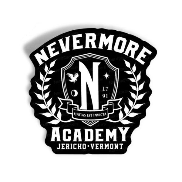 Adesivo Nevermore Academy Team, Filmes e Séries