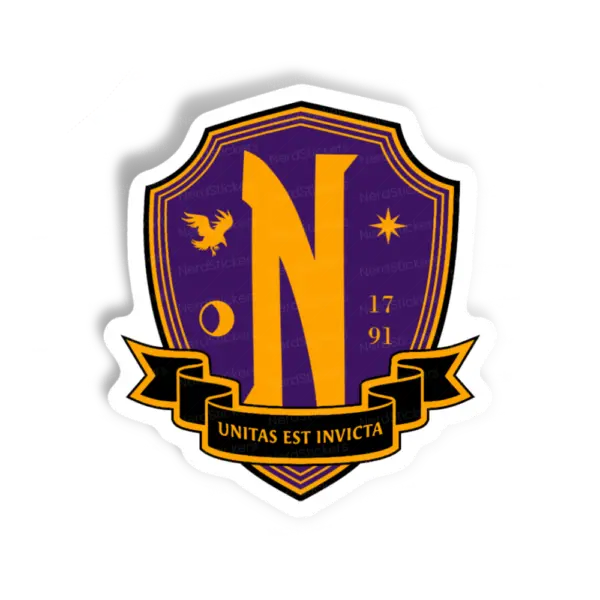 Adesivo Nevermore Unitas, Filmes e Séries