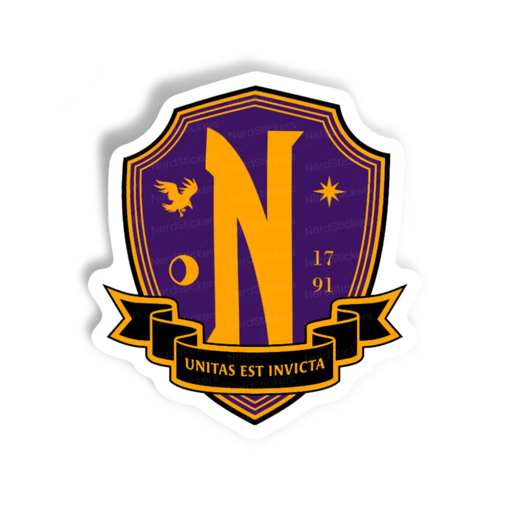 Adesivo Nevermore Unitas, Filmes e Séries