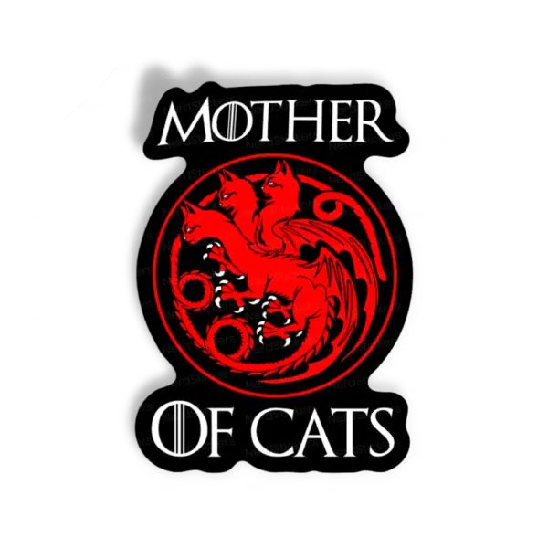 Adesivo Mother of cats, Filmes e Séries