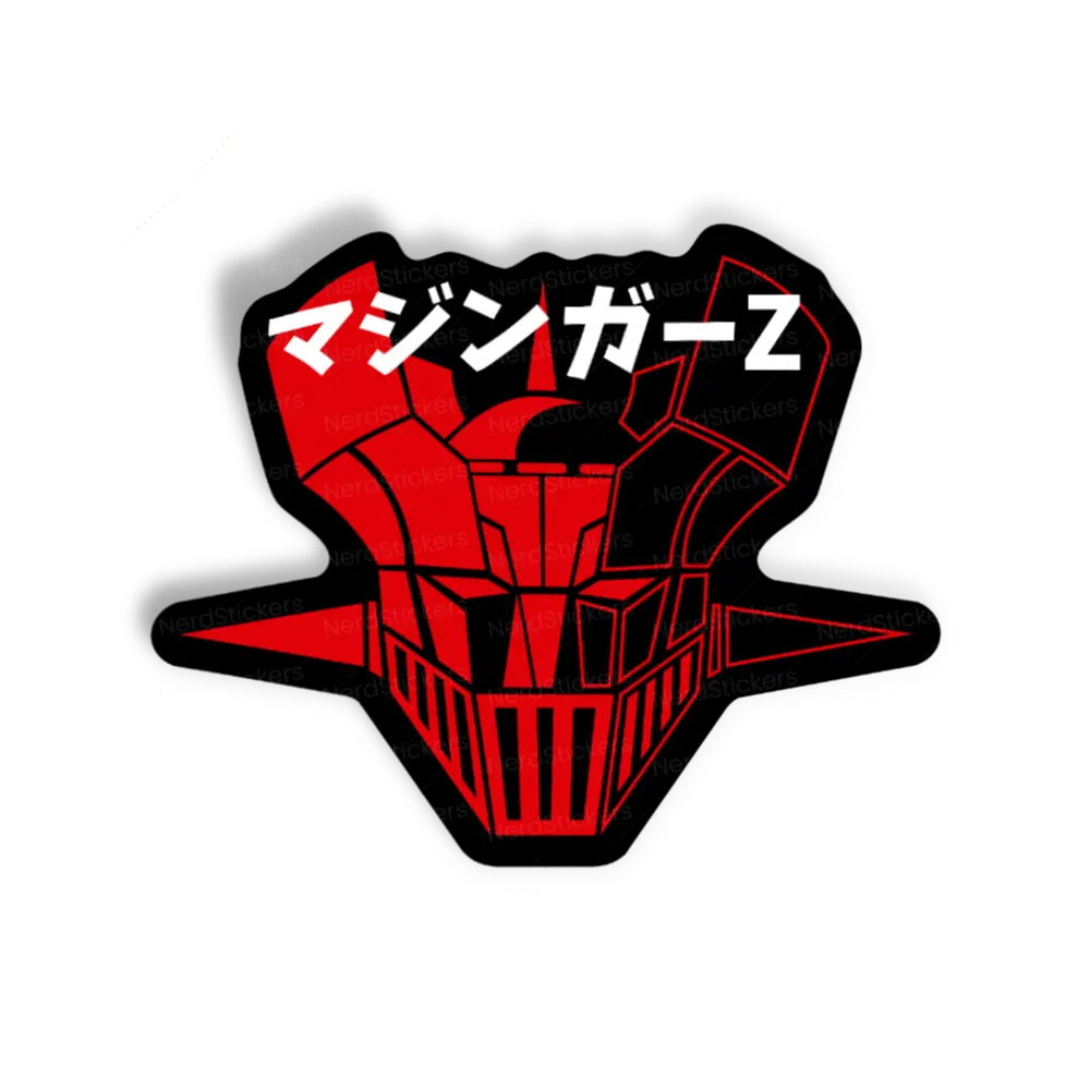 Adesivo Mazingeru, Anime e Mangá