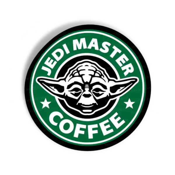 Adesivo Jedi Coffee, Comida e Bebida
