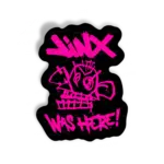 She was here