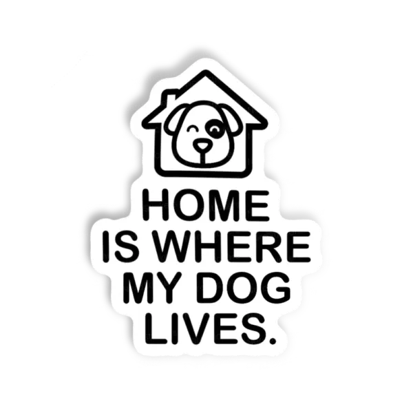 Adesivo Home Dog, Animais