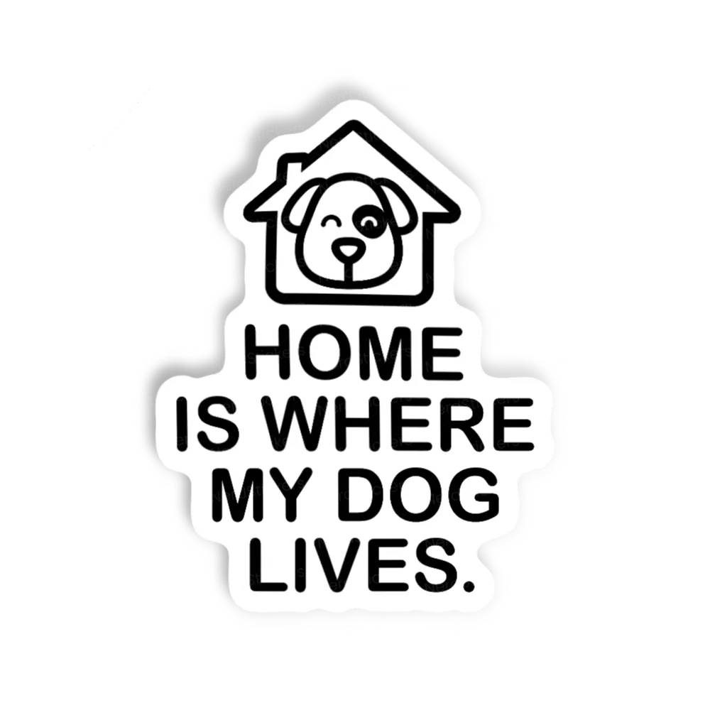 Adesivo Home Dog, Animais