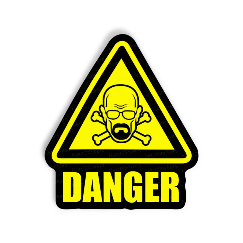 Adesivo Heisen Danger, Filmes e Séries